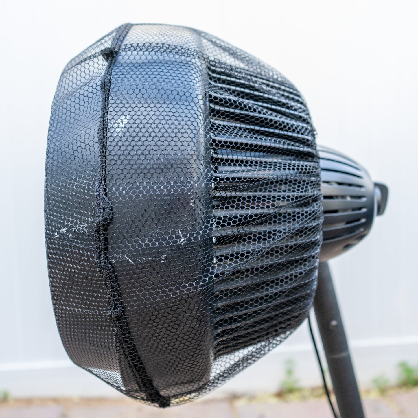 FurStopper Fan Guard — Mesh Pet Hair Cover for Fans