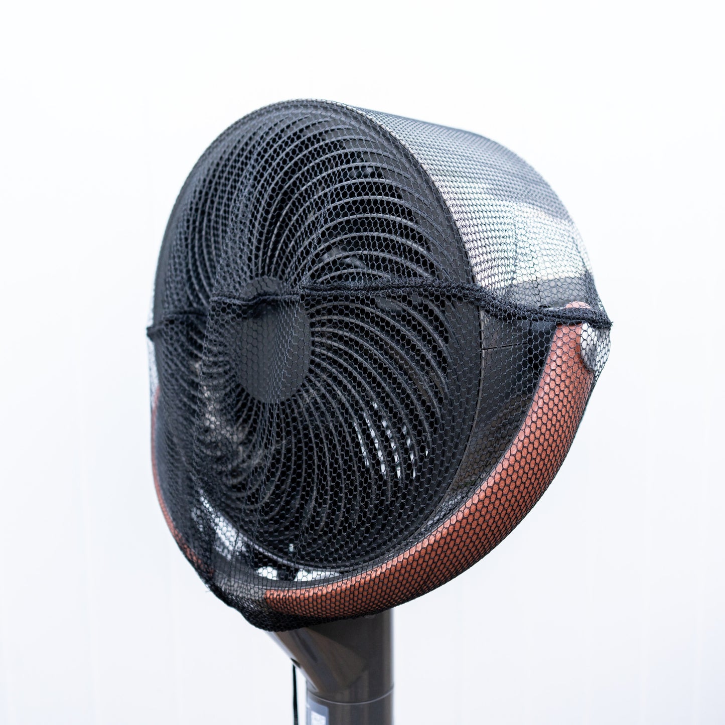 FurStopper Fan Guard — Mesh Pet Hair Cover for Fans